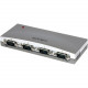 Startech.Com USB to Serial Adapter Hub - 4 Port - Bus Powered - DB9 (9-pin) - USB Serial - FTDI USB to Serial Adapter - 1 x 4-pin Type A Female USB 1.1 USB - RoHS, TAA Compliance ICUSB2324