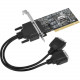 SIIG DP 2-Port RS422/485 PCI Adapter Card - PCI - 2 x DB-9 Male RS-232 Serial - Plug-in Card - RoHS Compliance ID-P20111-S1