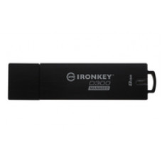 Kingston Technology IronKey 32GB D300SM USB 3.1 Flash Drive - 32 GB - USB 3.1 - 256-bit AES - TAA Compliant IKD300SM/32GB