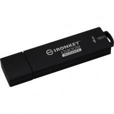 Kingston Technology IronKey 4GB D300SM USB 3.1 Flash Drive - 4 GB - USB 3.1 - 256-bit AES - TAA Compliant IKD300SM/4GB