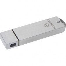 Kingston Technology IronKey IronKey Basic S1000 Encrypted Flash Drive - 128 GB - USB 3.0 - 256-bit AES IKS1000B/128GB