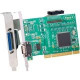 Brainboxes Intashield 1 Port RS232 & 1 Port LPT - Plug-in Card - Universal PCI IS-300