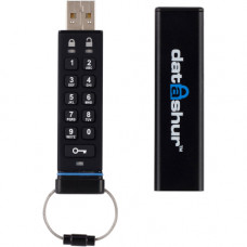 iStorage 16GB datAshur USB 2.0 Flash Drive - 16 GB - USB 2.0 - 27 MB/s Read Speed - 24 MB/s Write Speed IS-FL-DA-256-16