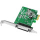 SIIG CyberParallel JJ-E01011-S3 PCIe Parallel Adapter - Dual-profile Plug-in Card - PCI Express - PC - RoHS Compliance JJ-E01011-S3