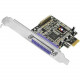 SIIG DP CyberParallel Dual PCIe - 1 Pack - PCI Express x1 - RoHS, TAA, WEEE Compliance JJ-E02211-S1