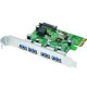 SIIG 4-port USB Adapter - PCI Express - Plug-in Card - 4 USB Port(s) - 4 USB 3.0 Port(s) JU-P40213-S1