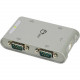 SIIG 4-Port USB to RS-232 Serial Adapter Hub - 1 Pack - External - USB - PC - 1 x Number of USB Ports - RoHS Compliance JU-SC0111-S1