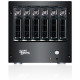 Sans Digital AccuNAS AN6L+B - NAS + iSCSI 6 Bay 64bit Network Storage Server Tower (Black) - Intel - 6 x HDD Supported - 72 TB Supported HDD Capacity - 4 GB RAM DDR3 SDRAM - Serial ATA Controller - RAID Supported 0, 1, 5, 6, 10, 50 - 6 x Total Bays - Giga