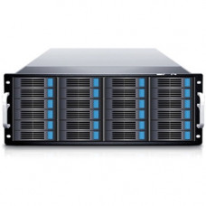 Sans Digital EliteRAID ER424UTI6G DAS/SAN Array - 16 x HDD Supported - 48 TB Supported HDD Capacity - Serial ATA Controller0, 1, 3, 5, 6, 10, 30, 50, 60, 0+1, JBOD - 16 x Total Bays - 16 x 3.5" Bay - Gigabit Ethernet - 3U - Rack-mountable KT-ER424UTI