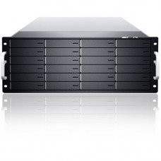 Sans Digital EliteSTOR ES424X6+B DAS Array - 24 x HDD Supported - 72 TB Supported HDD Capacity - 24 x SSD Supported - 72 TB Supported SSD Capacity - RAID Supported JBOD - 24 x Total Bays - 24 x 3.5" Bay - 4U - Rack-mountable KT-ES424X6+B