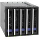 Icy Dock FatCage MB155SP-B 5x3.5" in 3x5.25" Hot Swap SATA HDD Cage - 5 x HDD Supported - Serial ATA/600 Controller - RAID Supported - 5 x Total Bays - 5 x 3.5" Bay - Internal MB155SP-B
