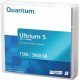 Quantum MR-L5MQN-01-10PK LTO Ultrium 5 Data Cartridge - LTO-5 - 1.50 TB (Native) / 3 TB (Compressed) - 10 Pack MR-L5MQN-01-10PK