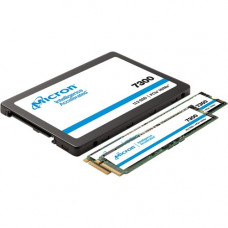 Micron 7300 7300 PRO 7.68 TB Solid State Drive - 2.5" Internal - U.2 (SFF-8639) NVMe (PCI Express NVMe 3.1 x4) - Read Intensive - TAA Compliant - Storage System Device Supported - 1 DWPD - 22937.60 TB TBW - 3000 MB/s Maximum Read Transfer Rate - 256-