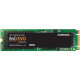 Samsung 860 EVO 500 GB Solid State Drive - M.2 2280 Internal - SATA (SATA/600) - 550 MB/s Maximum Read Transfer Rate - TAA Compliance MZ-N6E500BW