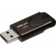 PNY 64GB Attach&eacute; 4 USB 2.0 Flash Drive - 64 GB - USB 2.0 - Black - 1 Year Warranty P-FD64GATT4-GE