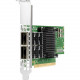 HPE MCX653106A-ECAT Infiniband/Ethernet Host Bus Adapter - PCI Express 4.0 x16 - 100 Gbit/s - 2 x Total Infiniband Port(s) - QSFP56 - Plug-in Card P23666-B21