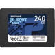 PATRIOT Memory Burst Elite 240 GB Solid State Drive - 2.5" Internal - SATA (SATA/600) - Desktop PC, Notebook Device Supported - 160 TB TBW - 450 MB/s Maximum Read Transfer Rate - 3 Year Warranty PBE240GS25SSDR