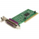 Startech.Com 1 Port Low Profile PCI Parallel Adapter Card - Add a parallel port to your low profile/small form factor computer through a PCI expansion slot - 1 Port Low Profile PCI Parallel Adapter Card - PCI Parallel Card / IEEE 1284 Card / Parallel Card