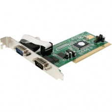 Startech.Com Serial adapter card - PCI - serial - 2 ports - Add 2 high-speed RS-232 serial ports to your PC through a PCI expansion slot - Serial Adapter - RS232 Card - PCI Serial Card - PCI RS232 - PCI Serial Adapter - Dual Port Serial Card - RoHS, TAA C