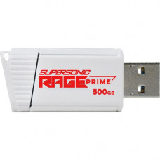 PATRIOT Memory Supersonic Rage Prime 500GB USB 3.2 (Gen 2) Flash Drive - 500 GB - USB 3.2 (Gen 2) - 600 MB/s Read Speed - 5 Year Warranty PEF500GRPMW32U