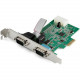 Startech.Com 2 Port PCI Express RS232 Serial Adapter Card - 16950 UART - 256-byte FIFO Cache - PCI E Serial Card (PEX2S953) - This PCI Express RS232 serial adapter card lets you twofour RS232 (DB9) serial ports to your computer through a PCI Express (PCIe