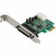 Startech.Com 4 Port PCI Express RS232 Serial Adapter Card - 16950 UART - Asix AX99100 - Full Profile -PEX4S952 Replacement (PEX4S953) - This full profile PCI Express RS232 serial adapter card lets you add four RS232 (DB9) serial ports to your computer thr