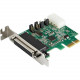 Startech.Com 4 Port PCI Express RS232 Serial Adapter Card - 16950 UART - Asix AX99100 - Low Profile - PEX4S952LP Replacement (PEX4S953LP) - This low-profile PCI Express RS232 serial adapter card lets you add four RS232 (DB9) serial ports to your computer 