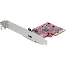 Startech.Com USB 3.2 Gen 2x2 PCIe Card - USB-C 20Gbps PCI Express 3.0 x4 Controller - USB Type-C Add-On PCIe Expansion Card -Windows/Linux - 1-Port USB 3.2 Gen 2x2 PCIe card with 1x USB Type-C Port - Up to SuperSpeed 20Gbps - USB-C PCI Express host contro