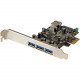 Startech.Com 4 Port PCI Express USB 3.0 Card - 3 External and 1 Internal - PCI Express 2.0 x1 - Plug-in Card - 4 USB Port(s) - 4 USB 3.0 Port(s) - PC, Linux - RoHS Compliance PEXUSB3S42