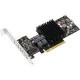 Asus PIKE II 3008-8i SAS RAID Card - 12Gb/s SAS - PCI Express 3.0 - Plug-in Card - RAID Supported - 0, 1, 10, 1E RAID Level - 8 Total SAS Port(s) - 8 SAS Port(s) Internal PIKE II 3008-8I