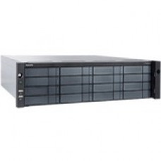 Promise PegasusPro R16 NAS/DAS Storage System - Intel Core i7 i7-8700 Hexa-core (6 Core) 3.20 GHz - 16 x HDD Supported - 0 x HDD Installed - 16 x SSD Supported - 16 x SSD Installed - 61.44 TB Total Installed SSD Capacity - 64 GB RAM DDR4 SDRAM - 12Gb/s SA
