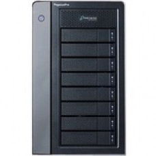 Promise PegasusPro R8 NAS/DAS Storage System - Intel Core i5 i5-8500 Hexa-core (6 Core) 3 GHz - 8 x HDD Supported - 8 x HDD Installed - 32 TB Installed HDD Capacity - 8 x SSD Supported - 0 x SSD Installed - 32 GB RAM DDR4 SDRAM - Serial ATA/600 Controller