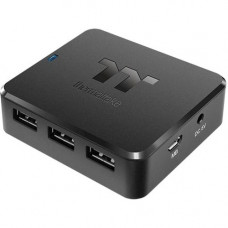 Thermaltake H200 Internal USB Hub Plus - USB Type A - Magnetic Mount - 6 USB Port(s) - 6 USB 2.0 Port(s) PS-ACC-IU2H00R-2