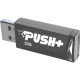 PATRIOT Memory Push+ USB 3.2 GEN. 1 FLASH DRIVE - 32 GB - USB 3.2 (Gen 1) - Black - 2 Year Warranty PSF32GPSHB32U