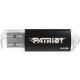 PATRIOT Memory Xporter Pulse USB 2.0 Flash Drive - 64 GB - USB 2.0 - Black - 2 Year Warranty PSF64GXPPBUSB