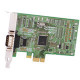 Brainboxes PX-235 1-Port PCI Express Serial Adapter - 1 x 9-pin DB-9 Male RS-232 Serial - RoHS, WEEE Compliance PX-235-001