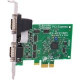 Brainboxes 2 x RS422/485 PCI Express Serial Port Card - Plug-in Card - PCI Express x16 - PC - 2 x Number of Serial Ports External - TAA Compliant - RoHS, WEEE Compliance PX-313