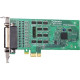 Brainboxes 4 Port RS422/485 Low Profile PCI Express Serial Port Card - PCI Express x1 - 4 x DB-9 Male RS-422/485 Serial Via Cable - Plug-in Card - TAA Compliant PX-335
