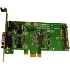Brainboxes PCI Express 1 Port RS232 Powered (Through SATA Power Connector) 1 Amp POS Card - Plug-in Card - PCI Express x1 - PC - 1 x Number of Serial Ports External - TAA Compliant - RoHS, WEEE Compliance PX-846
