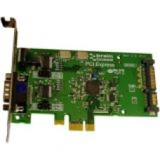 Brainboxes PCI Express 1 Port RS232 Powered (Through SATA Power Connector) 1 Amp POS Card - Plug-in Card - PCI Express x1 - PC - 1 x Number of Serial Ports External - TAA Compliant - RoHS, WEEE Compliance PX-846