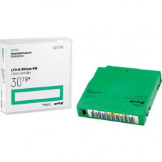 HPE LTO-8 Ultrium 30TB RW Data Cartridge - LTO-8 - Rewritable - 12 TB (Native) / 30 TB (Compressed) - 3149.61 ft Tape Length - 1 Pack Q2078A