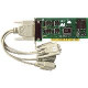 Lava Computer Quattro-PCI/LP 4 Port Multiport Serial Adapter - 4 x DB-9 Serial Via Cable - Plug-in Card QUATTRO-PCI/LP