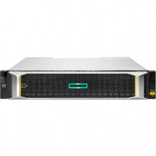 HPE MSA 1060 10GBASE-T iSCSI SFF Storage - 24 x HDD Supported - 0 x HDD Installed - 24 x SSD Supported - 0 x SSD Installed - Clustering Supported - 2 x Serial Attached SCSI (SAS) Controller - RAID Supported - 24 x Total Bays - 24 x 2.5" Bay - 10 Giga