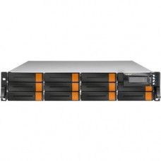 Rocstor Enteroc S620 SAS 2U Rackmount - 12 Bay - SAS RAID Storage - 12 x HDD Supported - 48 TB Installed HDD Capacity - 1 x 6Gb/s SAS, Serial ATA/600 Controller0, 1, 3, 5, 6, 10, 30, 50, 60, 1E, JBOD, 1, 1E, 10, 3, 5, 6, 30, 50, 60, JBOD - 12 x Total Bays