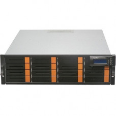 Rocstor 12Gb SAS 16-Bay Redundant RAID Storage - 16 x HDD Supported - 128 TB Installed HDD Capacity - 16 x SSD Supported - 2 x 6Gb/s SAS Controller - RAID Supported - 16 x Total Bays - Ethernet - NTP, SNMP - 3U - Rack-mountable R3UDDSS6-S128