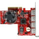 iStarUSA 4 eSATA Ports with Port Multiplier Function RAID Controller - Serial ATA/300 - PCI Express 2.0 x8 - Plug-in Card - RAID Supported - 0, 1, 5, 10, JBOD RAID Level - 4 Total SATA Port(s) - 4 SATA Port(s) External - RoHS Compliance RAID-SIL3124-4PM