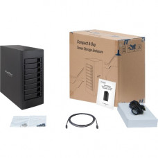 HighPoint rDrive 6628TM - Thunderbolt 3 40Gb/s Turbo RAID Storage for Mac Systems - 8 x HDD Supported - 8 x HDD Installed - 24 TB Installed HDD Capacity - RAID Supported 0, 1, 5, 6, 10, 50, JBOD - 8 x Total Bays - Tower RD6628TM-24T