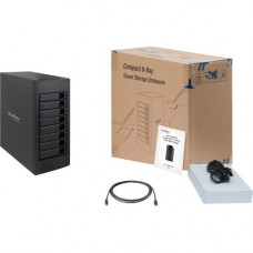 HighPoint rDrive 6628AW - Thunderbolt 3 40Gb/s Hardware RAID Storage for Windows Systems - 8 x HDD Supported - 8 x HDD Installed - 48 TB Installed HDD Capacity - RAID Supported 0, 1, 5, 6, 10, 50, JBOD - 8 x Total Bays - Tower RD6628AW-48T
