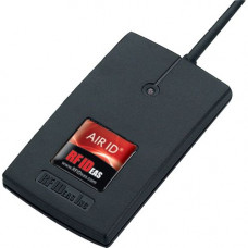 RF IDeas pcProx Smart Card Reader - Contactless - Cable3" Operating Range - Serial Black RDR-6281AK7