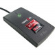 RF IDeas pcProx Smart Card Reader - Contactless - Cable3" Operating Range - USB Black RDR-6H81AKU